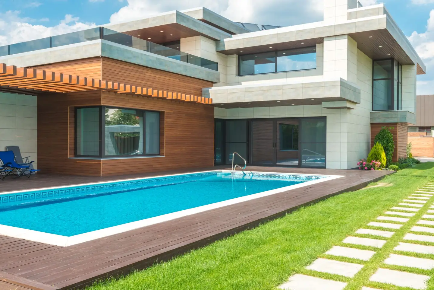 Swimming pool built in Milvale, NSW